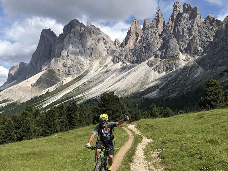 MTB Alpenüberquerung Dolomiten vom Zillertal zum Gardasee