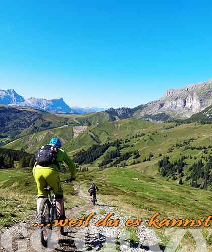 e-MTB Transalp Dolomiten